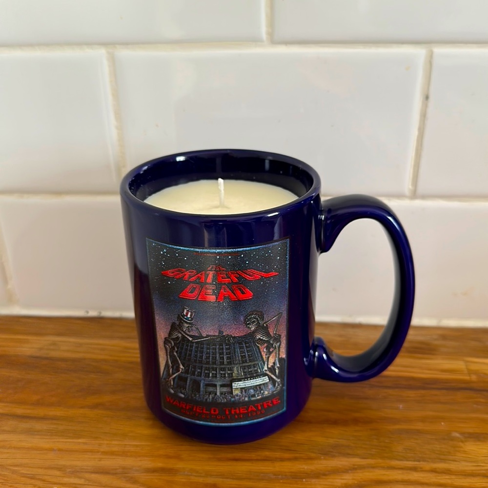 GRATEFUL DEAD MUG CANDLE